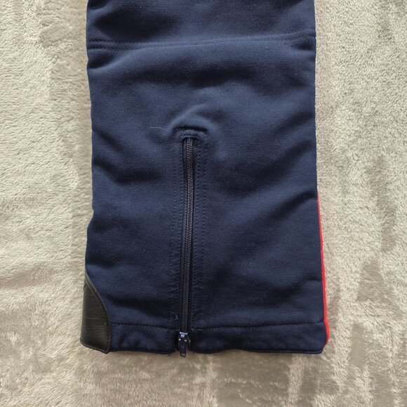 Vintage Tyrolia Ski Pants Size 36L Black & Red Schoeller Textil By Head - Picture 4 of 15